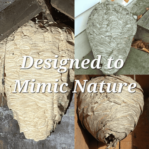 Crocheted Hornets Nest – Natural Wasp & Bee Deterrent - Image 5